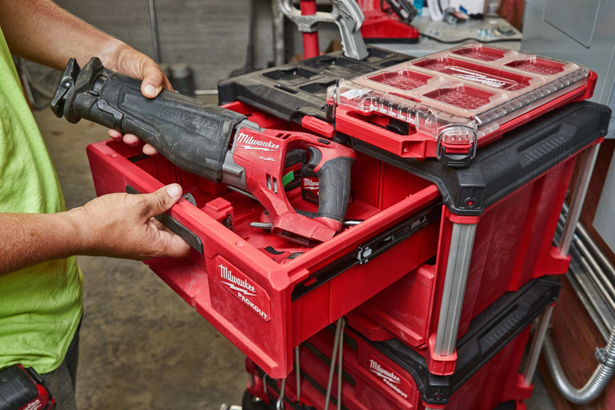 CAJA HERRAMIENTAS 2 CAJONES MILWAUKEE 48-22-84427