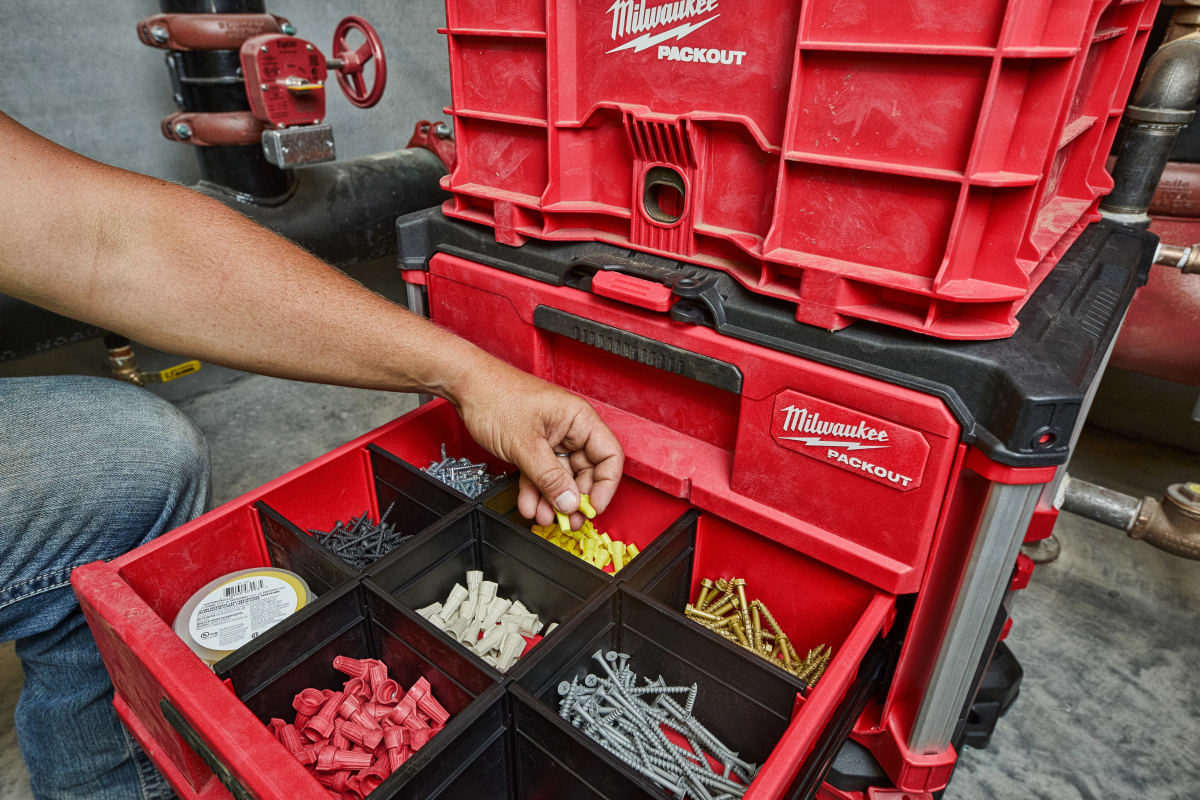 CAJA HERRAMIENTAS 2 CAJONES MILWAUKEE 48-22-84426
