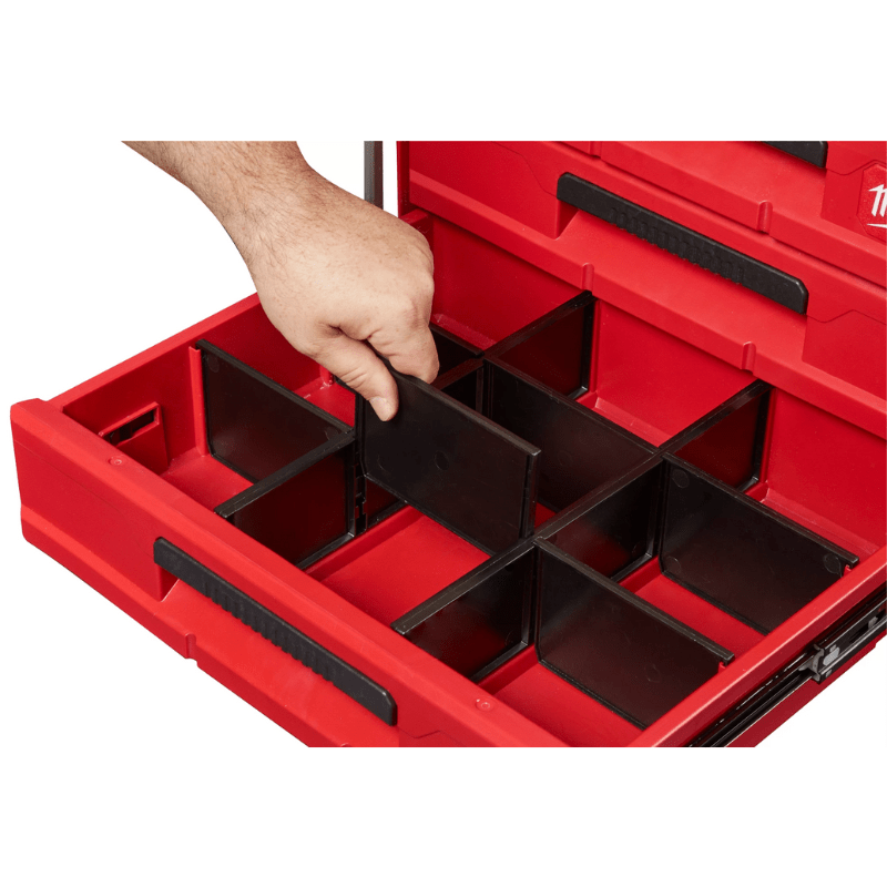 CAJA HERRAMIENTAS 3 CAJONES PACKOUT MILWAUKEE 48-22-84436