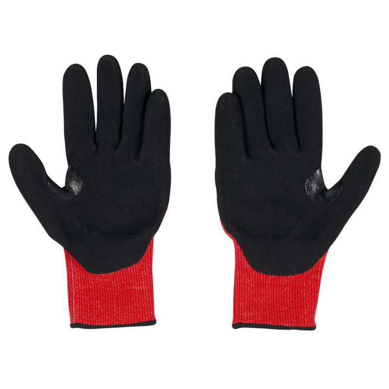 GUANTES NIVEL DE CORTE DE IMPACTO 3 CON RECUBRIMIENTO DE NITRILO TALLA M MILWAUKEE 48-22-89713