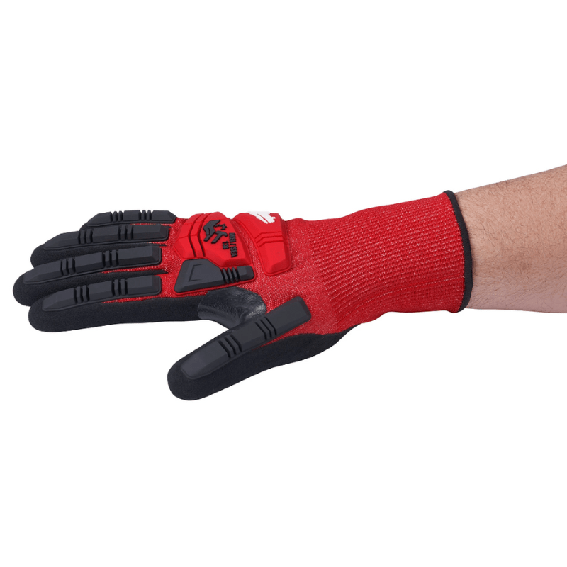 GUANTES NIVEL DE CORTE DE IMPACTO 3 CON RECUBRIMIENTO DE NITRILO TALLA M MILWAUKEE 48-22-89714