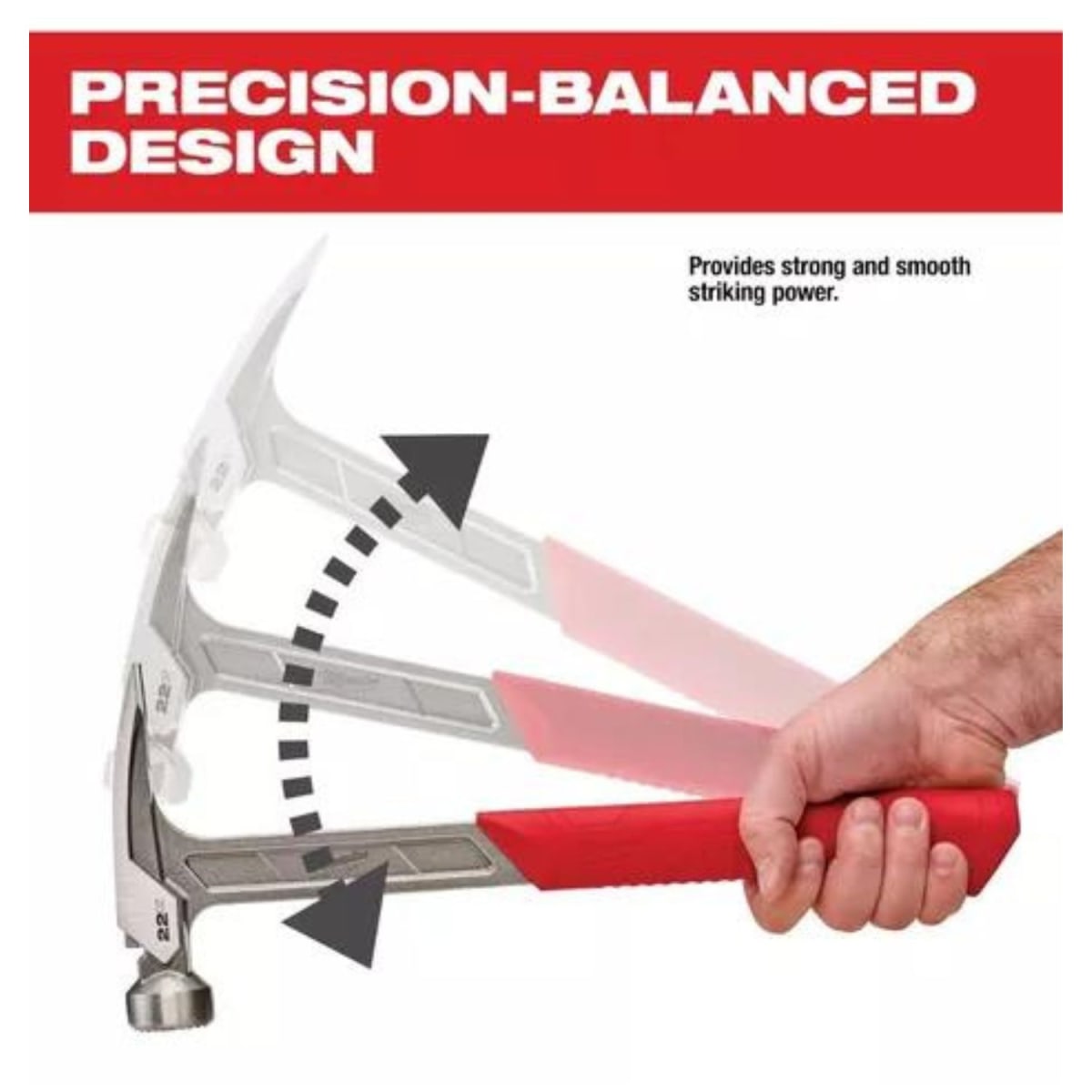 MARTILLO CARPINTERO CARA FREZADA 22 OZ 48-22-90223