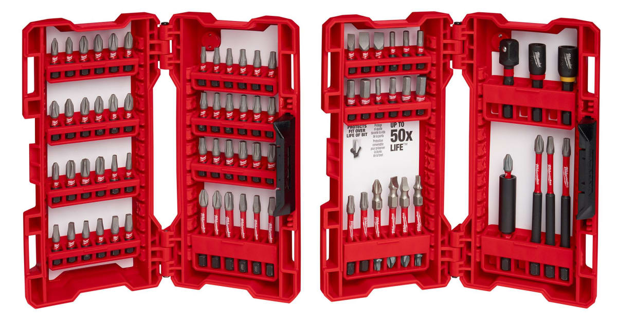 SET 74 PUNTAS Y BROCAS MILWAUKEE 48-32-40622