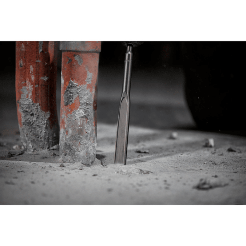 SET 2PCS CINCEL PLANO Y CON PUNTA BULL SDS-PLUS SLEDGE MILWAUKEE 48-62-60806
