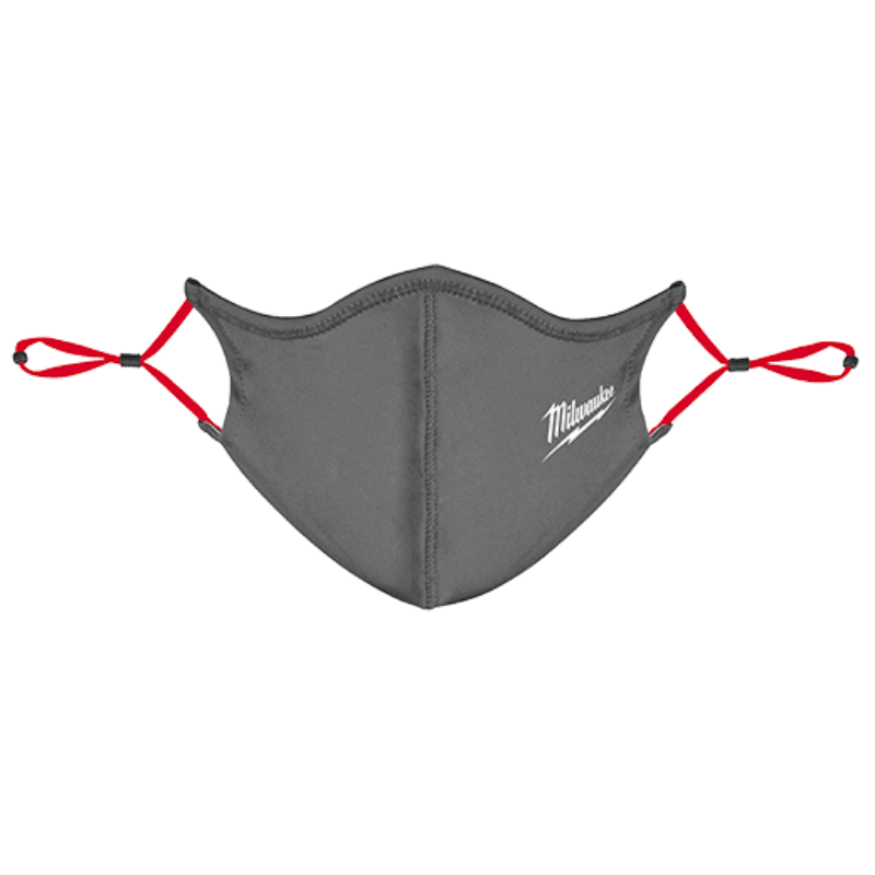 PACK 10 MASCARILLAS 2 CAPAS GRIS MILWAUKEE 48-73-42322