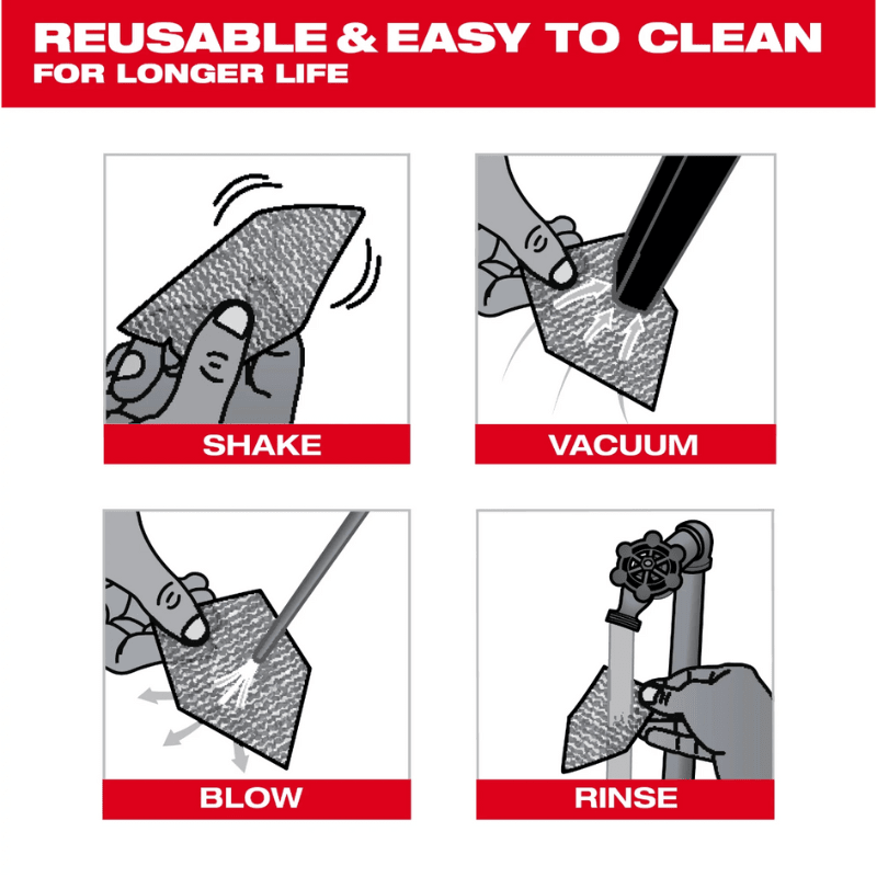 SURTIDO DE HOJAS DE LIJA DE MALLA MILWAUKEE 48-80-54054