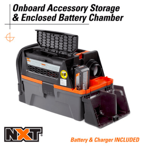 ASPIRADORA 3 GAL INALAMBRICA RIDGID 18V HD03204