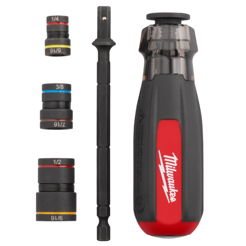 DESTORNILLADOR DE TUERCAS MAGNETICO 6 EN 1 IMPACT DUTY MILWAUKEE48-22-29214