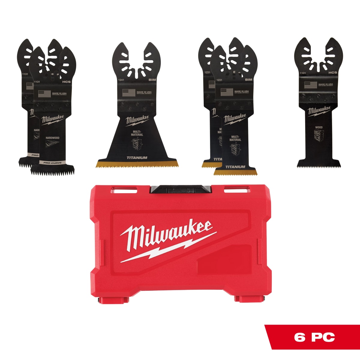 SET 6 HOJAS MULTIHERRAMIENTA MILWAUKEE 49-10-91123