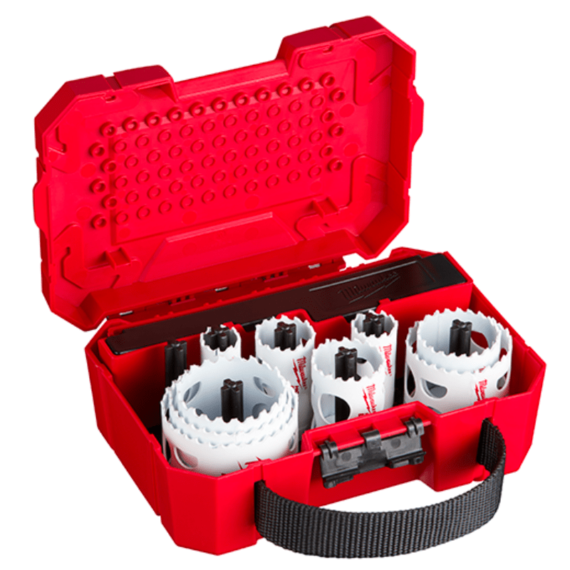KIT DE SIERRA PERFORADORA BIMETALICA 17PCS MILWAUKEE 49-22-40292