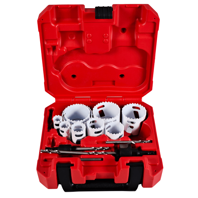 KIT DE SIERRA PERFORADORA BIMETALICA 17PCS MILWAUKEE 49-22-40293