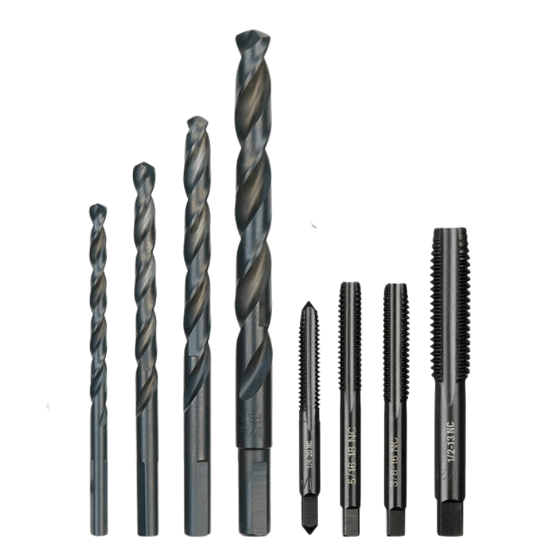 KIT 15 PCS DE MACHOS DE ROSCAR Y TROQUELES SAE MILWAUKEE 49-22-56022