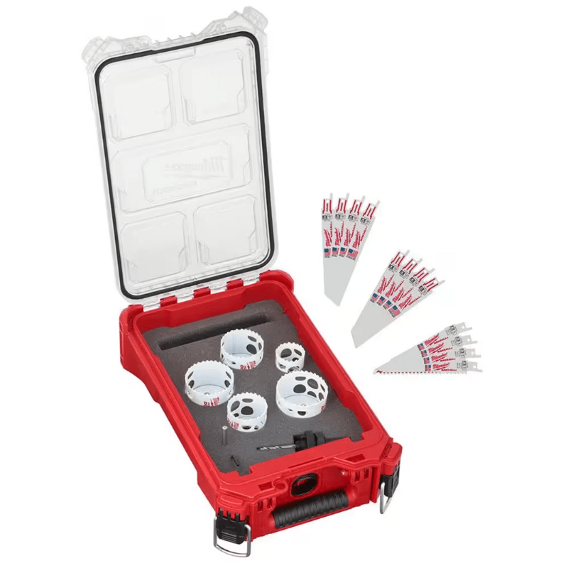 SET 20 SIERRAS SACABOCADOS Y SIERRAS MILWAUKEE 49-22-56202