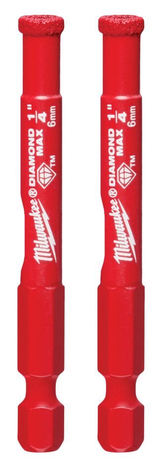 SET 2PC BROCA DIAMANTE PARA PORCELANATO, AZULEJO Y PIEDRA MILWAUKEE 49-56-05012