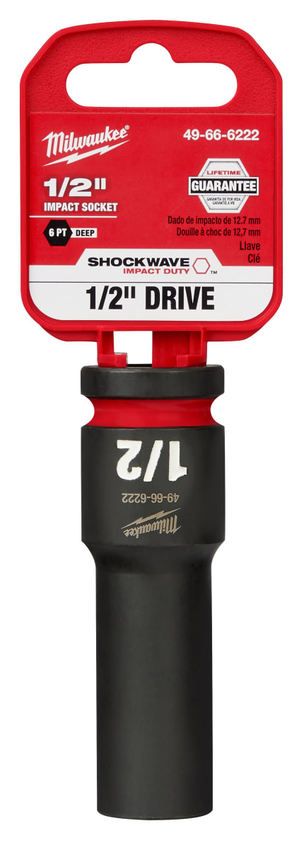 DADO DE IMPACTO PROFUNDO 1/2 DE 1/2 MILWAUKEE 49-66-62222