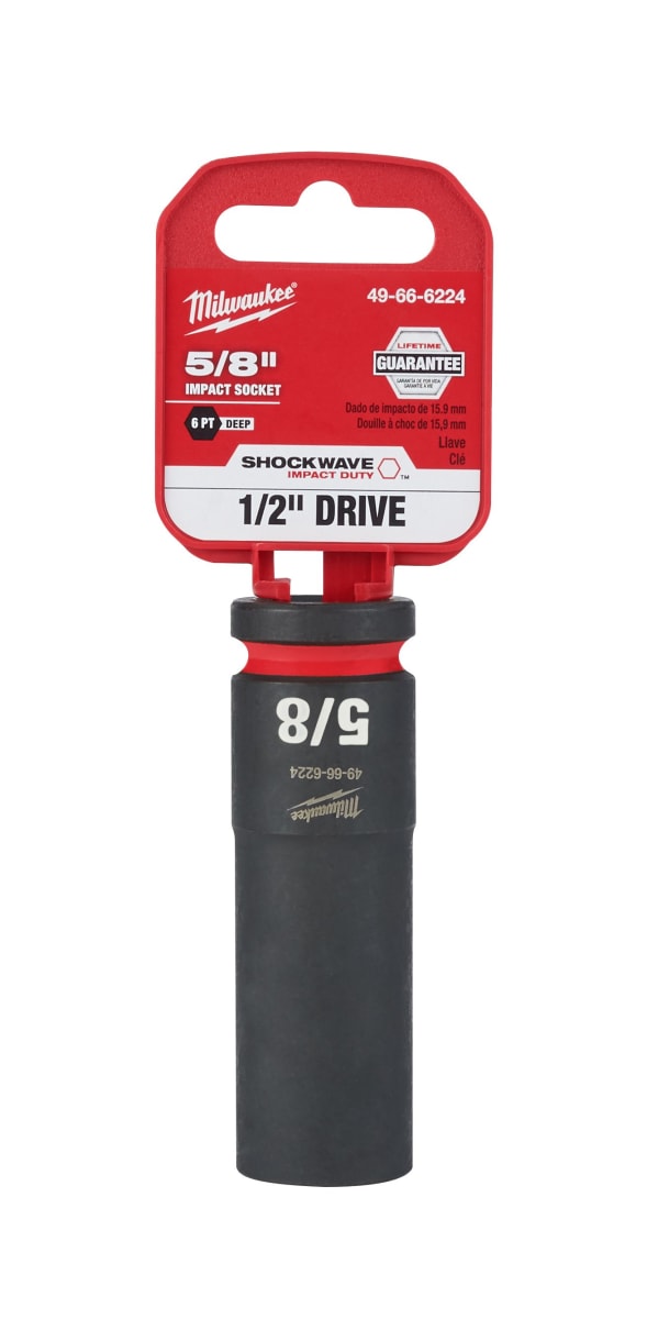 DADO DE IMPACTO PROFUNDO 1/2 DE 5/8 MILWAUKEE 49-66-62242