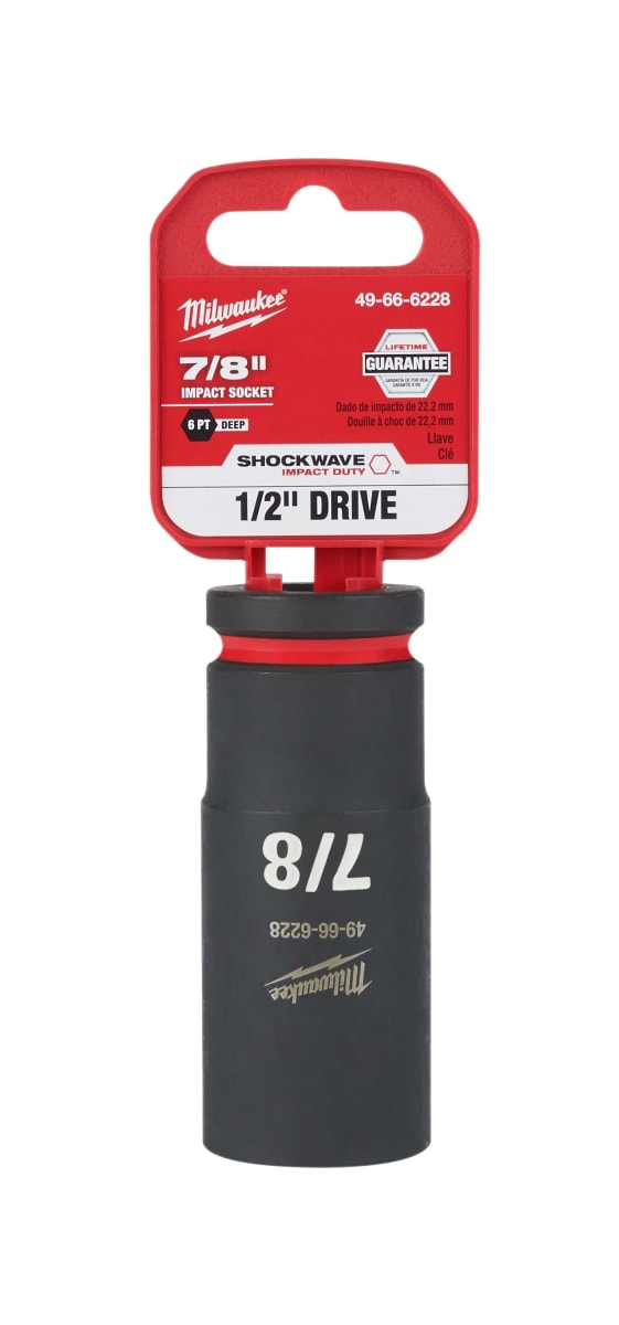 DADO DE IMPACTO PROFUNDO 1/2 DE 7/8 MILWAUKEE 49-66-62282