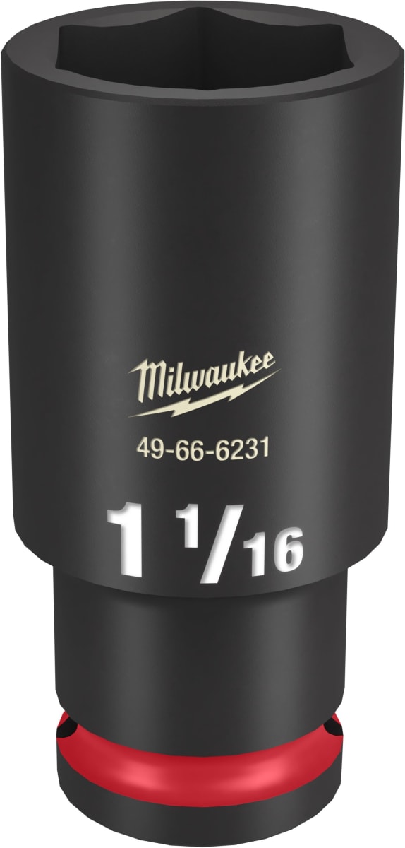   DADO DE IMPACTO PROFUNDO 1/2 DE 1-1/16 MILWAUKEE 49-66-6231 0