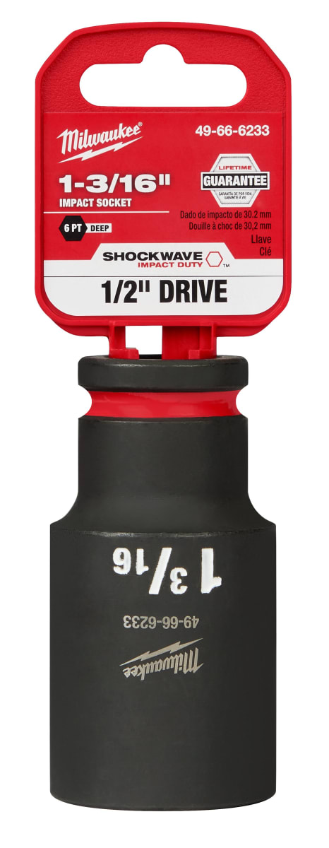 DADO DE IMPACTO PROFUNDO 1/2 DE 1-3/16 MILWAUKEE 49-66-62332