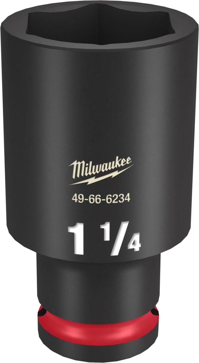 DADO DE IMPACTO PROFUNDO 1/2 DE 1-1/4 MILWAUKEE 49-66-6234 0