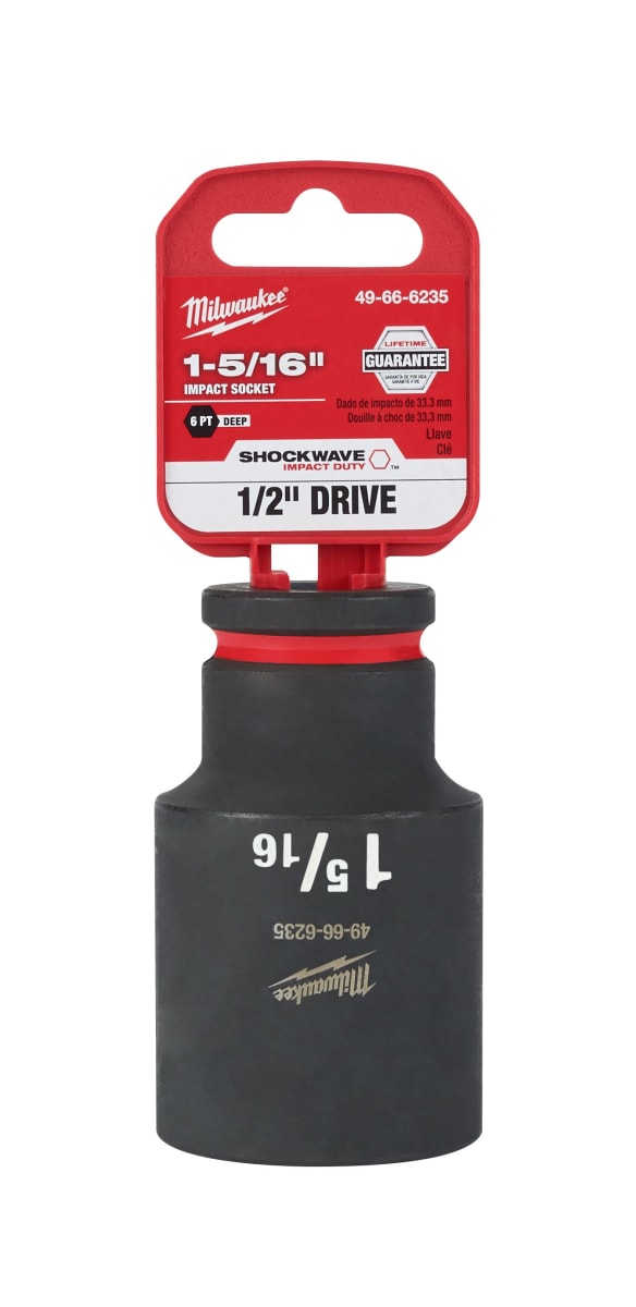 DADO DE IMPACTO PROFUNDO 1/2 DE 1-5/16 MILWAUKEE 49-66-62352