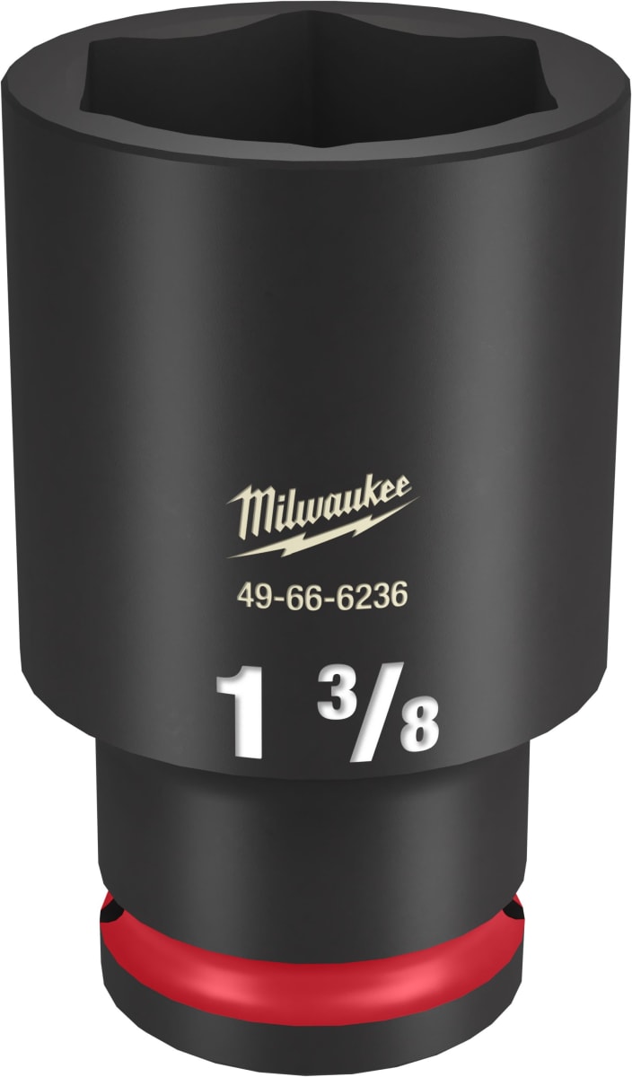 DADO DE IMPACTO PROFUNDO 1/2 DE 1-3/8 MILWAUKEE 49-66-6236 0