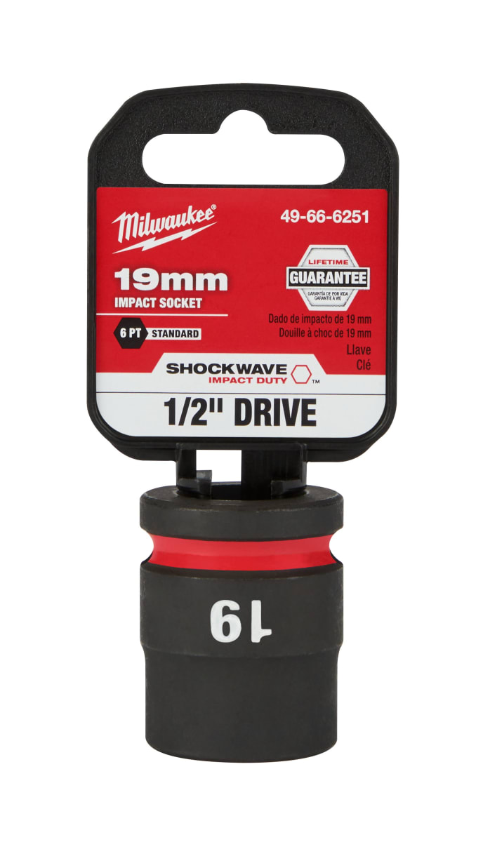 DADO DE IMPACTO 1/2 19MM MILWAUKEE 49-66-62512