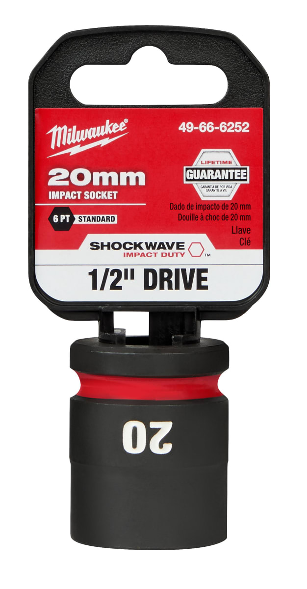 DADO DE IMPACTO 1/2 20MM MILWAUKEE 49-66-62522