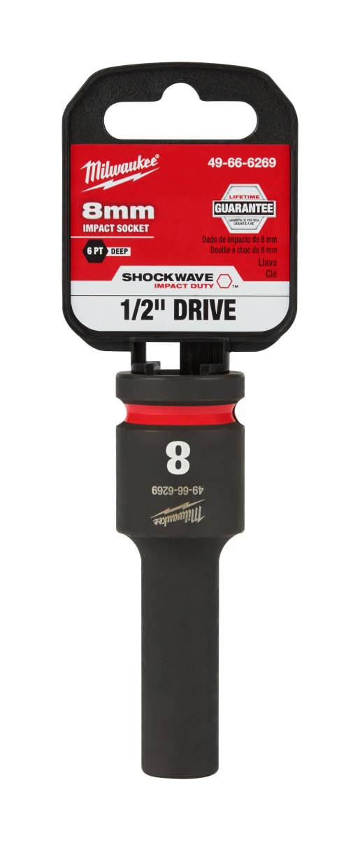 DADO DE IMPACTO PROFUNDO 1/2 8MM MILWAUKEE 49-66-62692