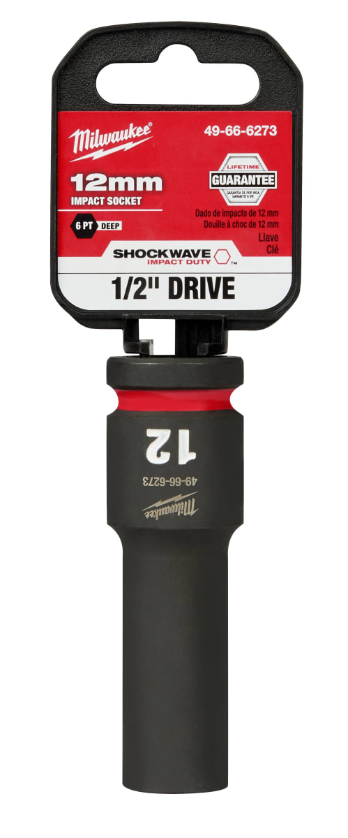 DADO DE IMPACTO PROFUNDO 1/2 12MM MILWAUKEE 49-66-62732