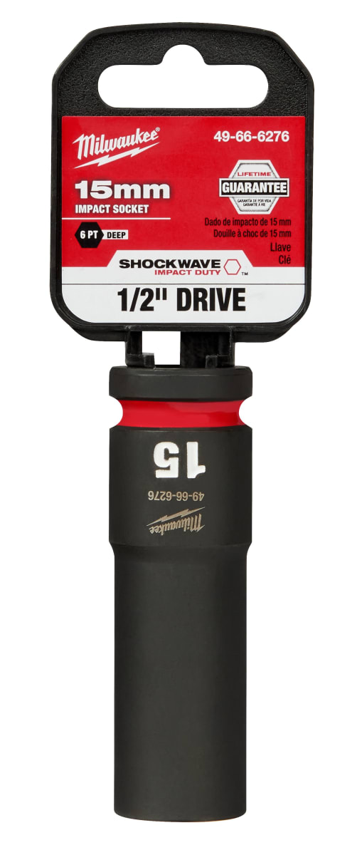 DADO DE IMPACTO PROFUNDO 1/2 15MM MILWAUKEE 49-66-62762