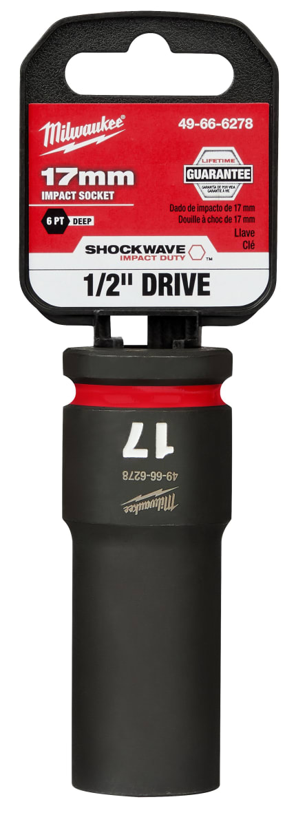 DADO DE IMPACTO PROFUNDO 1/2 17MM MILWAUKEE 49-66-62782