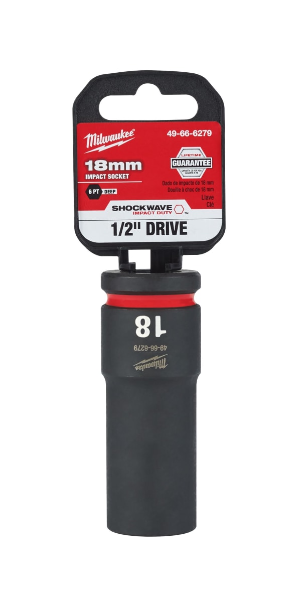 DADO DE IMPACTO PROFUNDO 1/2 18MM MILWAUKEE 49-66-62792