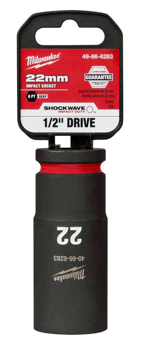 DADO DE IMPACTO PROFUNDO 1/2 22MM MILWAUKEE 49-66-62832