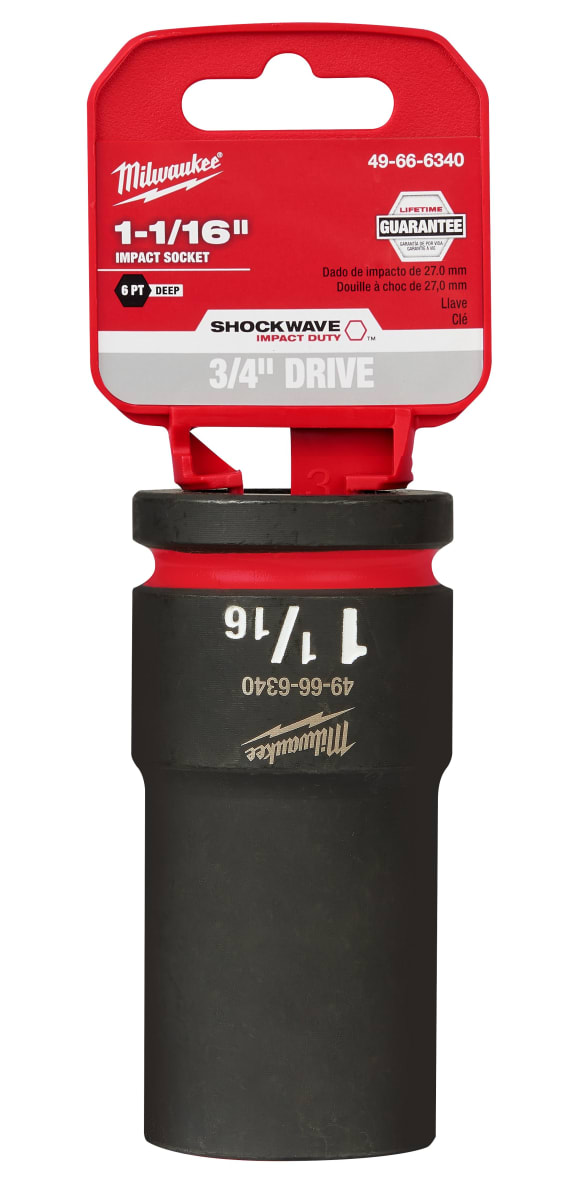 DADO DE IMPACTO PROFUNDO 3/4 DE 1-1/16