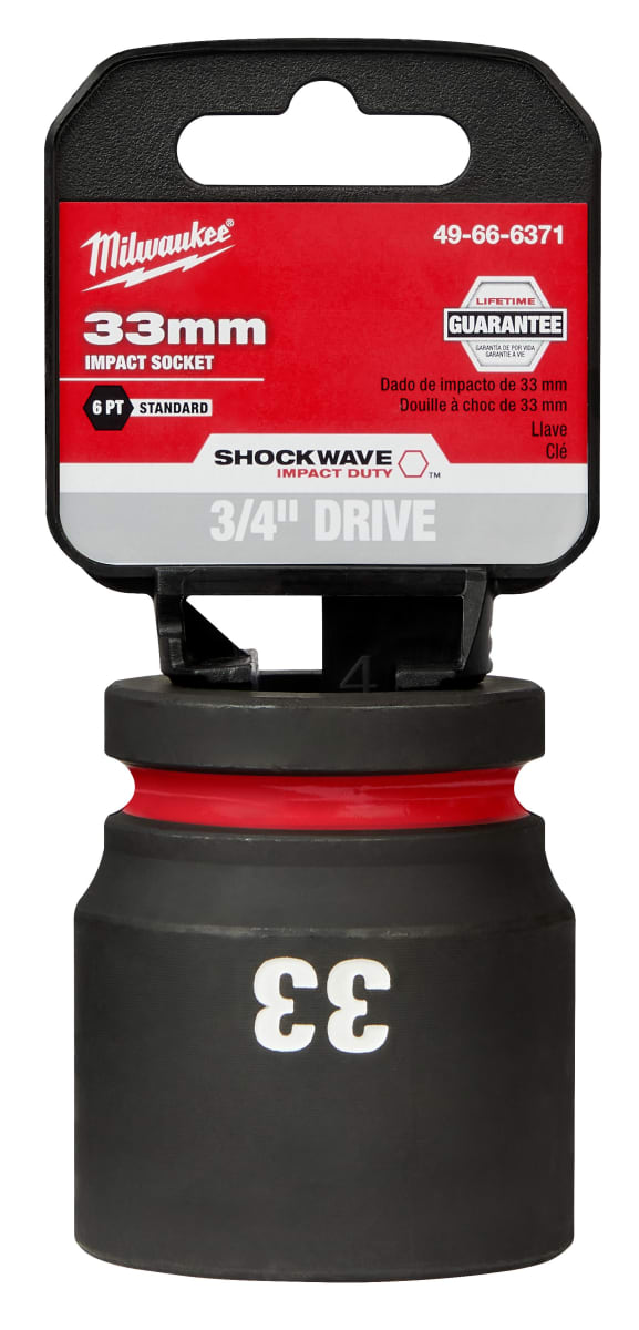 DADO DE IMPACTO 3/4 33MM MILWAUKEE 49-66-63712