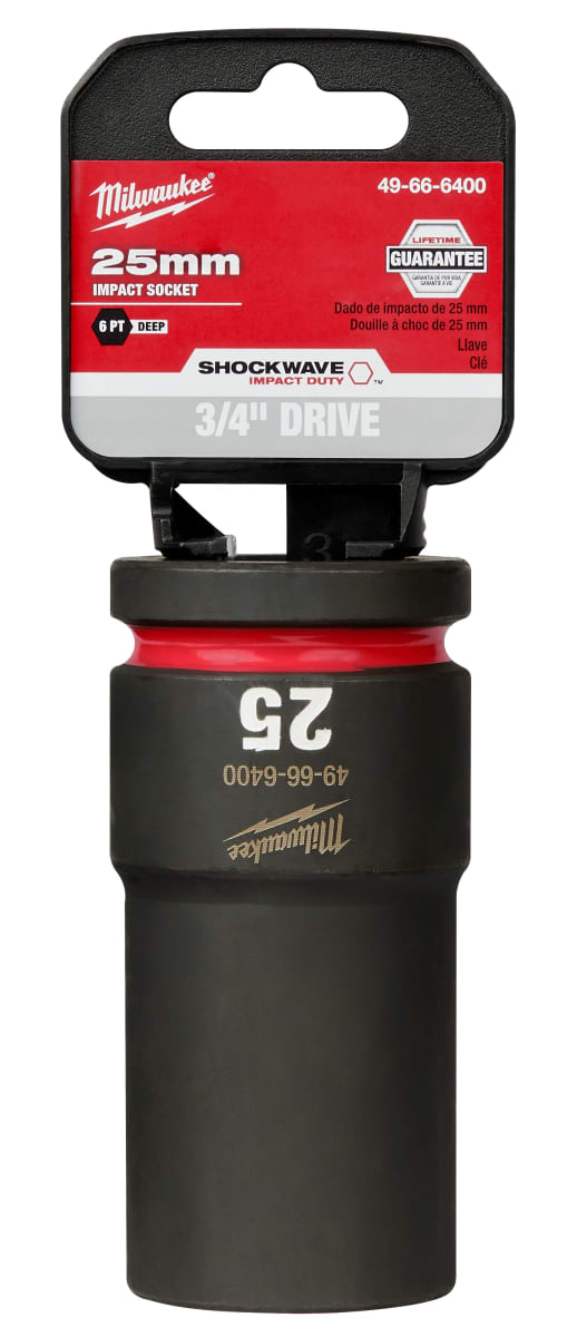 DADO DE IMPACTO PROFUNDO 3/4 25MM MILWAUKEE 49-66-64002
