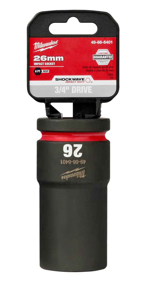 DADO DE IMPACTO PROFUNDO 3/4 26MM MILWAUKEE 49-66-64012