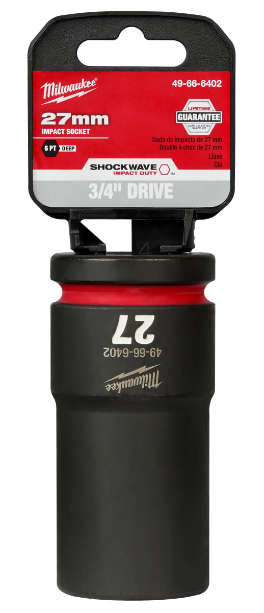 DADO DE IMPACTO PROFUNDO 3/4 27MM MILWAUKEE 49-66-64022