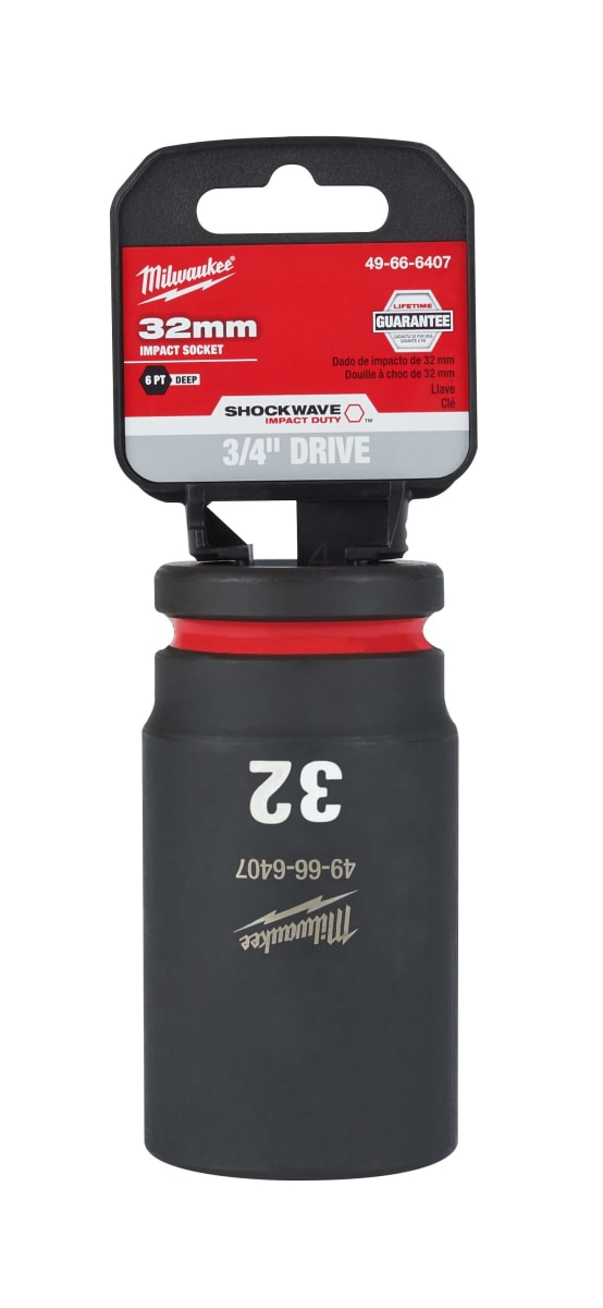 DADO DE IMPACTO PROFUNDO 3/4 32MM MILWAUKEE 49-66-64072