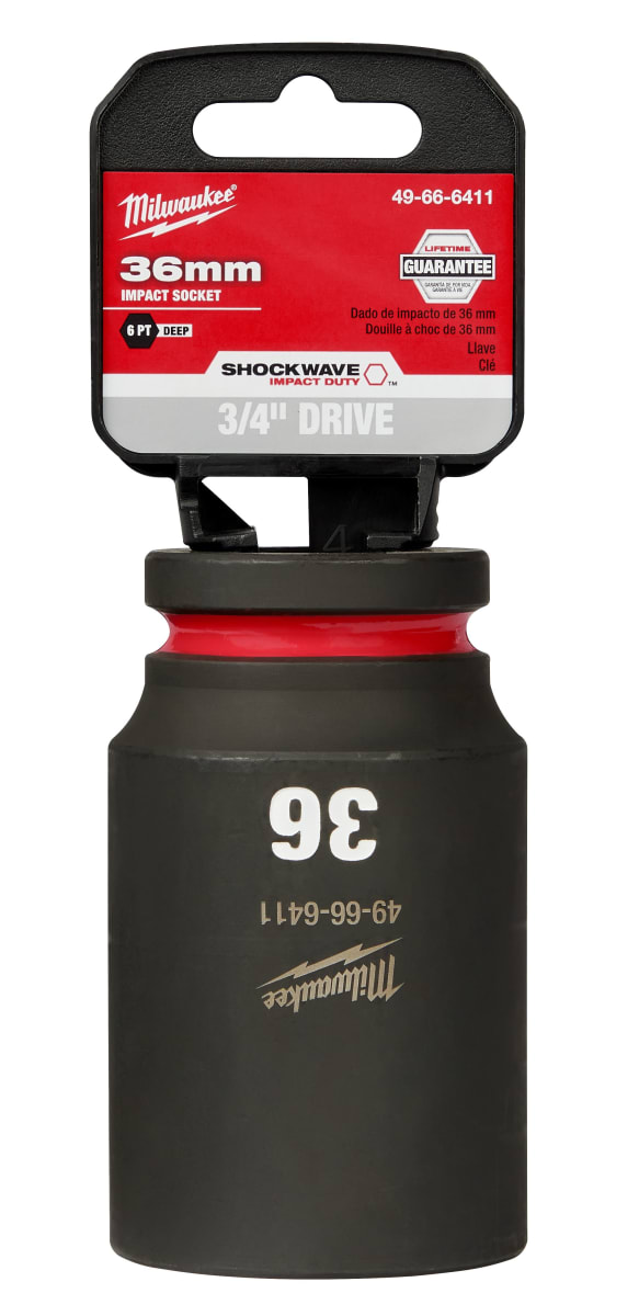 DADO DE IMPACTO PROFUNDO 3/4 36MM MILWAUKEE 49-66-64112