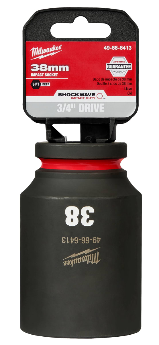 DADO DE IMPACTO PROFUNDO 3/4 38MM MILWAUKEE 49-66-64132