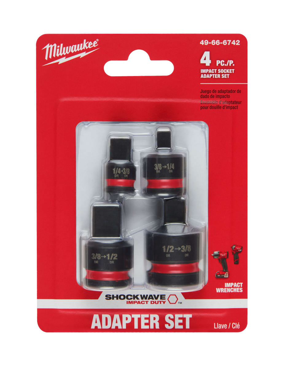 SET 4PC ADAPTADORES DE DADO DE IMPACTO 49-66-6742 0