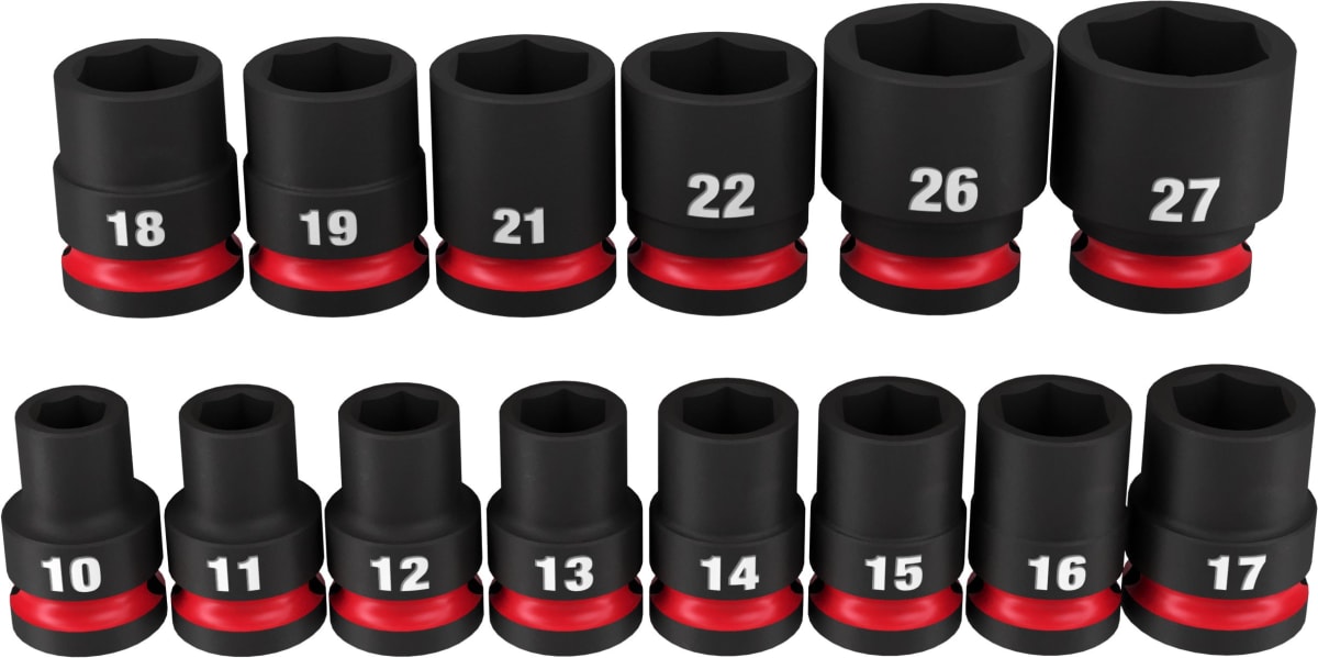 SET 14PC DADO DE IMPACTO 1/2 MILWAUKEE 49-66-70134