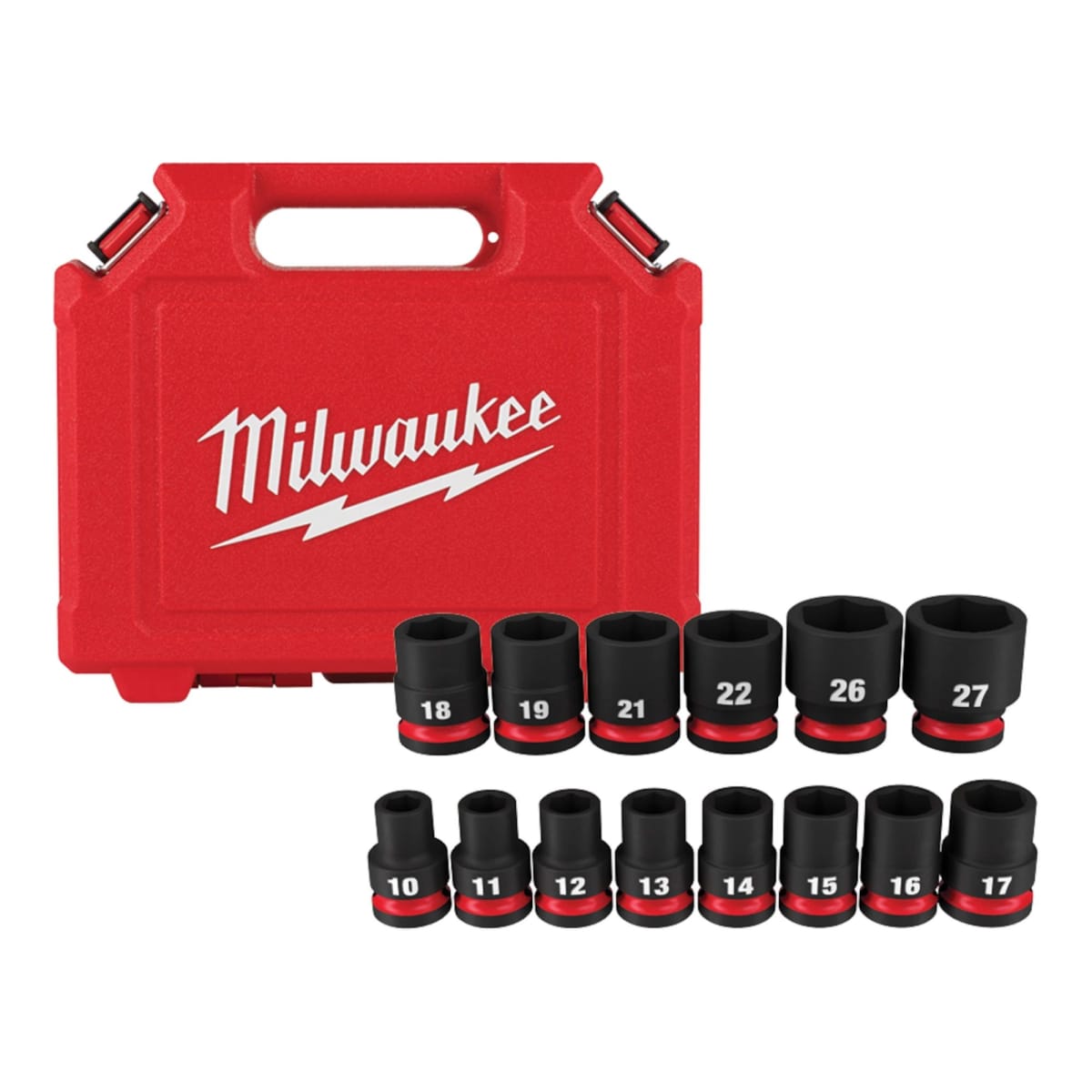 SET 14PC DADO DE IMPACTO 1/2 MILWAUKEE 49-66-70132