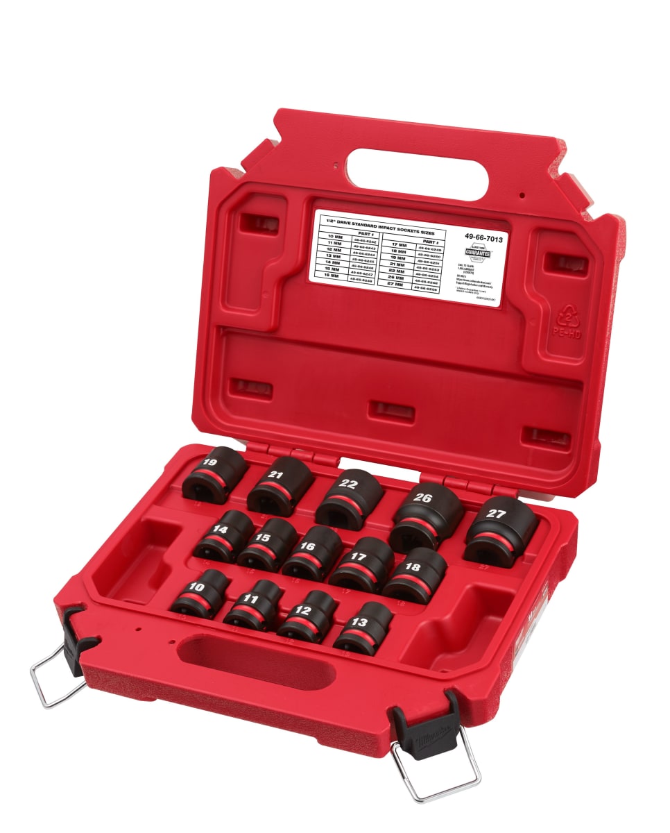 SET 14PC DADO DE IMPACTO 1/2 MILWAUKEE 49-66-70133