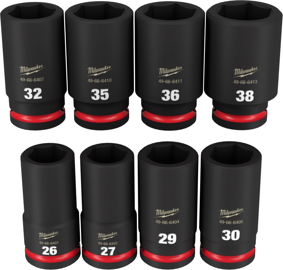 SET 8PC DADO DE IMPACTO 3/4 MM MILWAUKEE 49-66-70204