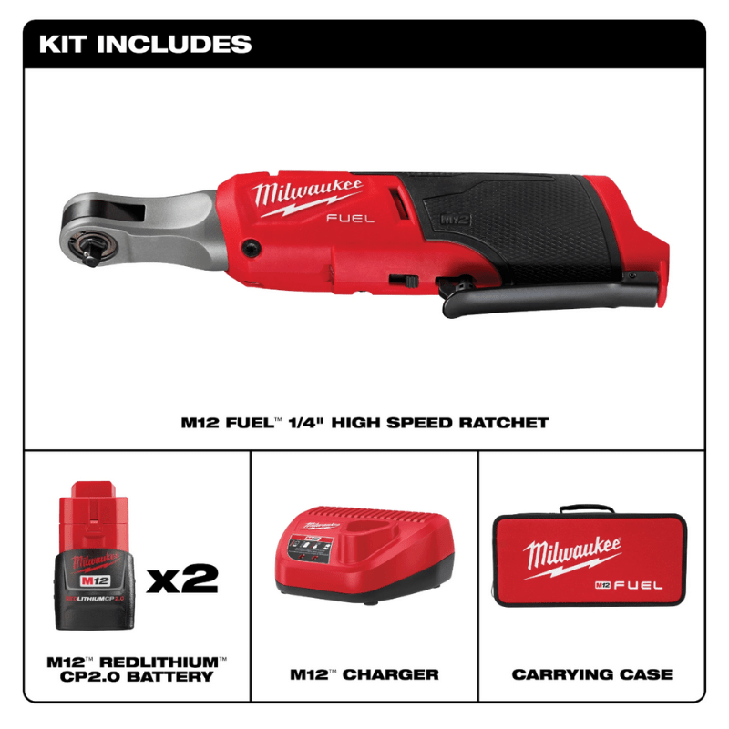 KIT RATCHET 1/4