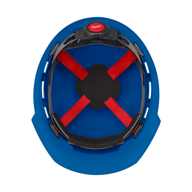 CASCO DE SEGURIDAD CON VENTILACION BOLT AZUL MILWAUKEE 48-73-12045