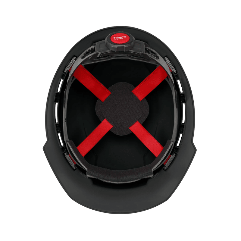 CASCO DE SEGURIDAD CON VENTILACION BOLT NEGRO MILWAUKEE 48-73-12105